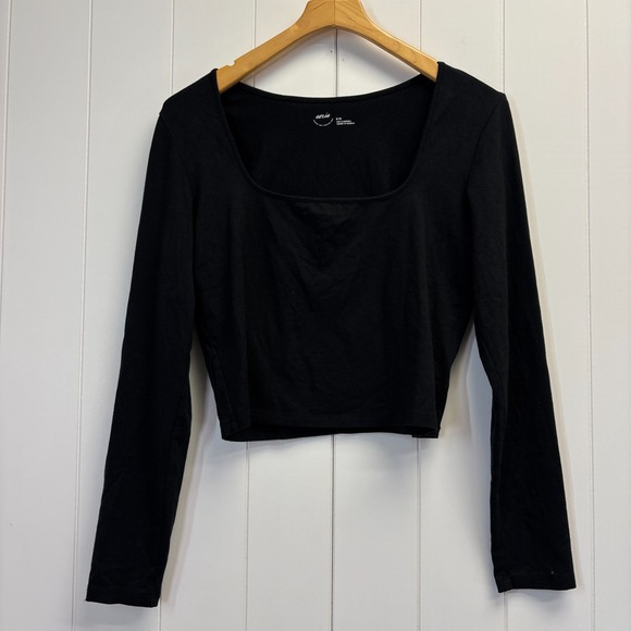 aerie Tops - Aerie Womens Minimalist Closet Staple Cropped Top Size M Everyday Casual Soft
